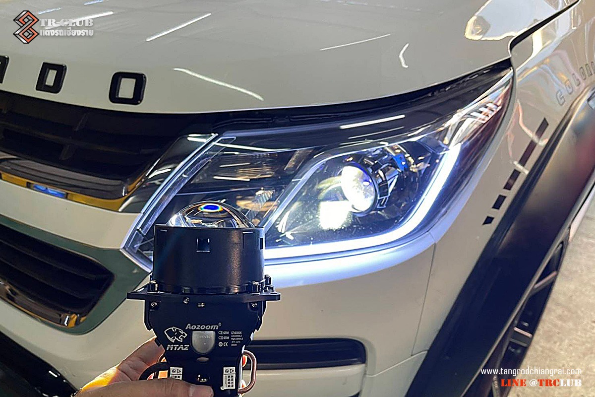 ไฟหน้าโปรเจคเตอร์ LED รุ่น LEO LIGHT ( BI BEAM LED SPOT ) AOZOOM