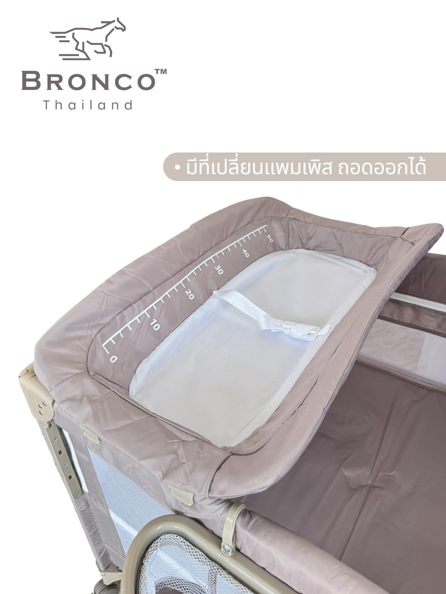 Bronco เตียงนอนเพลย์เพลน เปิดด้านข้างได้ Gen 2