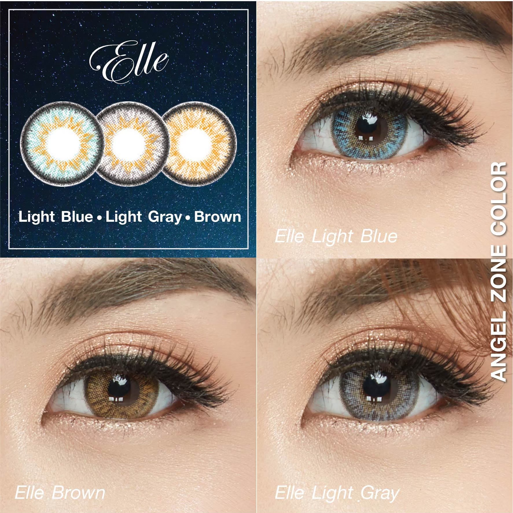 AZ061 รุ่น 14.5 Elle Brown Step 1 AZN Y