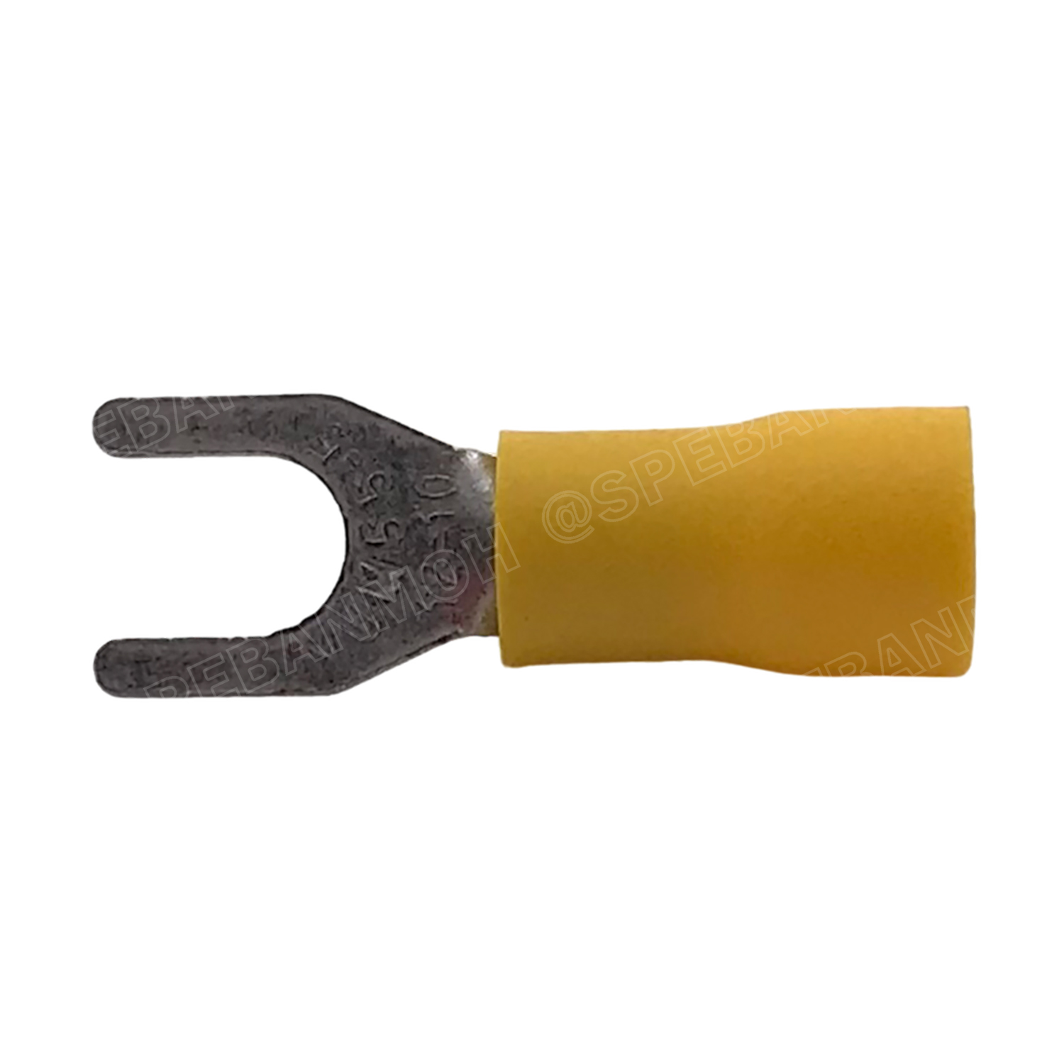 [ 100 ตัว/ถุง ] SV5.5-5 เลือกสี : หางปลาแฉก หางปลาหุ้มฉนวน Crimping Terminal เทอร์มินอล หางปลาย้ำสายไฟ หางปลาวาย หางปลาแฉกหุ้ม หางปลาแฉก Terminal Crimping หางปลา แฉกหุ้ม หางปลาต่อสาย ขั้วต่อสายไฟ หางปลาก้ามปู หางปลา