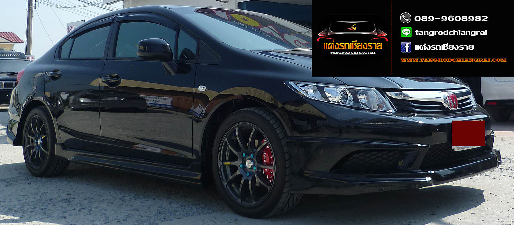ชุดแต่ง Mugen V1 CIVIC 2012