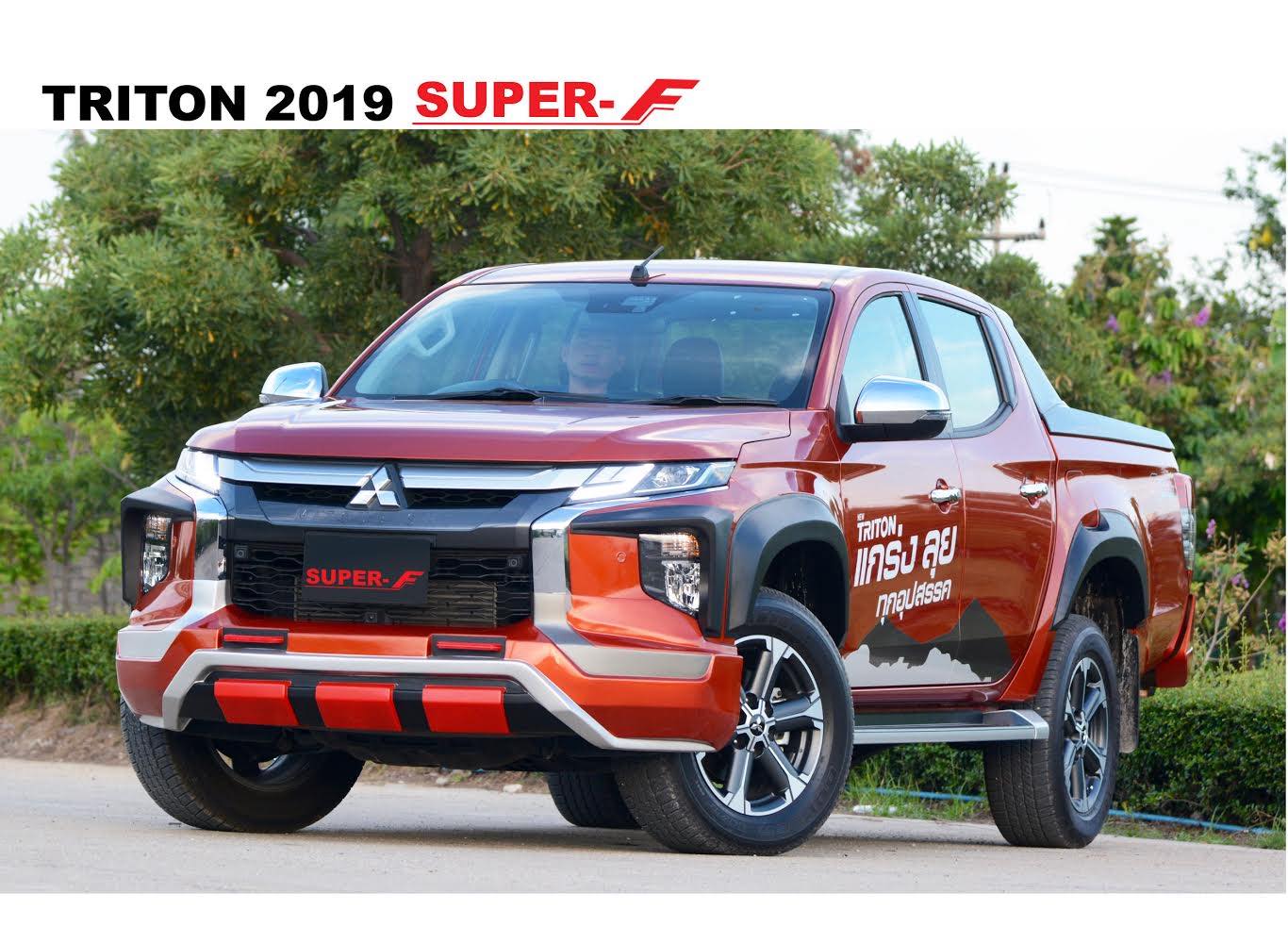 ชุดแต่ง SUPER F TRITON 2019