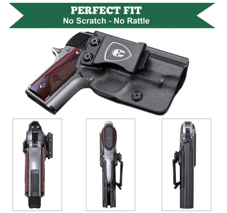 ซอง พกใน Kimber Micro 9mm USA WARRIORLAND Pistol Holster Kydex IWB Right Handed ส่งจากประเทศไทย