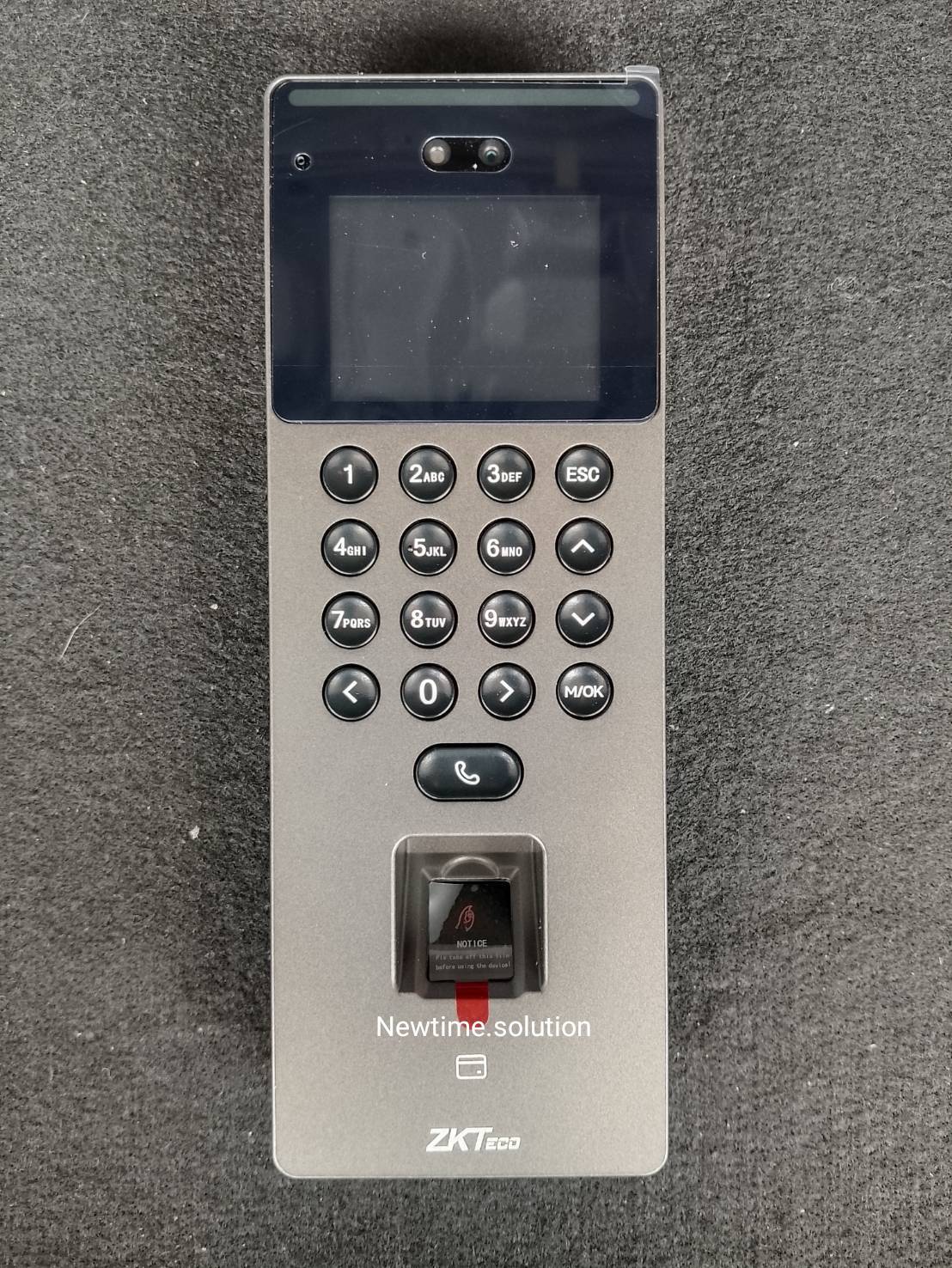 เครื่องสแกนใบหน้า เครื่องสแกนลายนิ้วมือ ZKTECO SenseFace 2A