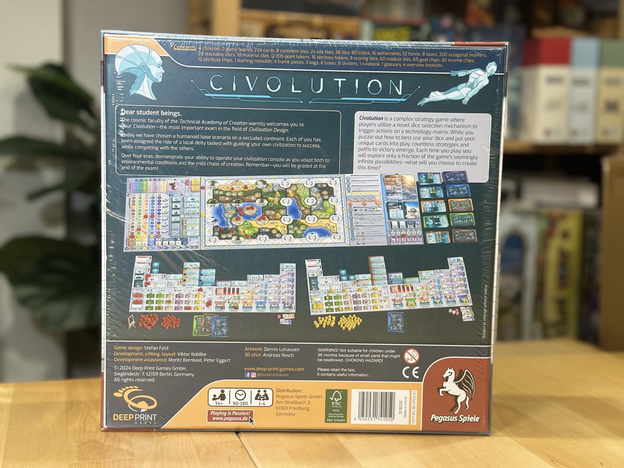 Civolution - พิชิตอารยธรรม บอร์ดเกม ของแท้ (EN)