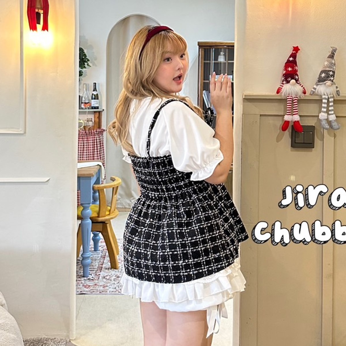 J069 เสื้อสาวอวบ งาน2ชิ้น เสื้อสายเดี่ยวมาพร้อมเสื้อตัวใน อกได้ถึง48 นิ้ว ขาว แดง ดำ อก38-48 นิ้ว