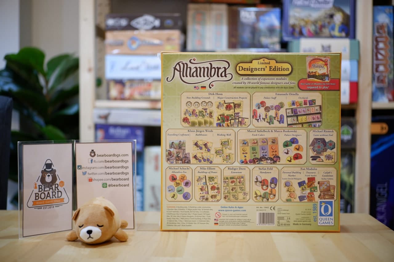 Alhambra: Designers' Edition Box (Expansions) ภาคเสริมบอร์ดเกม ของแท้