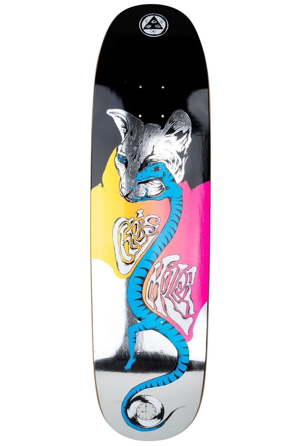 WELCOME MILLER LEFT EYE ON CATBLOOD DECK 8.75" x 32.88"