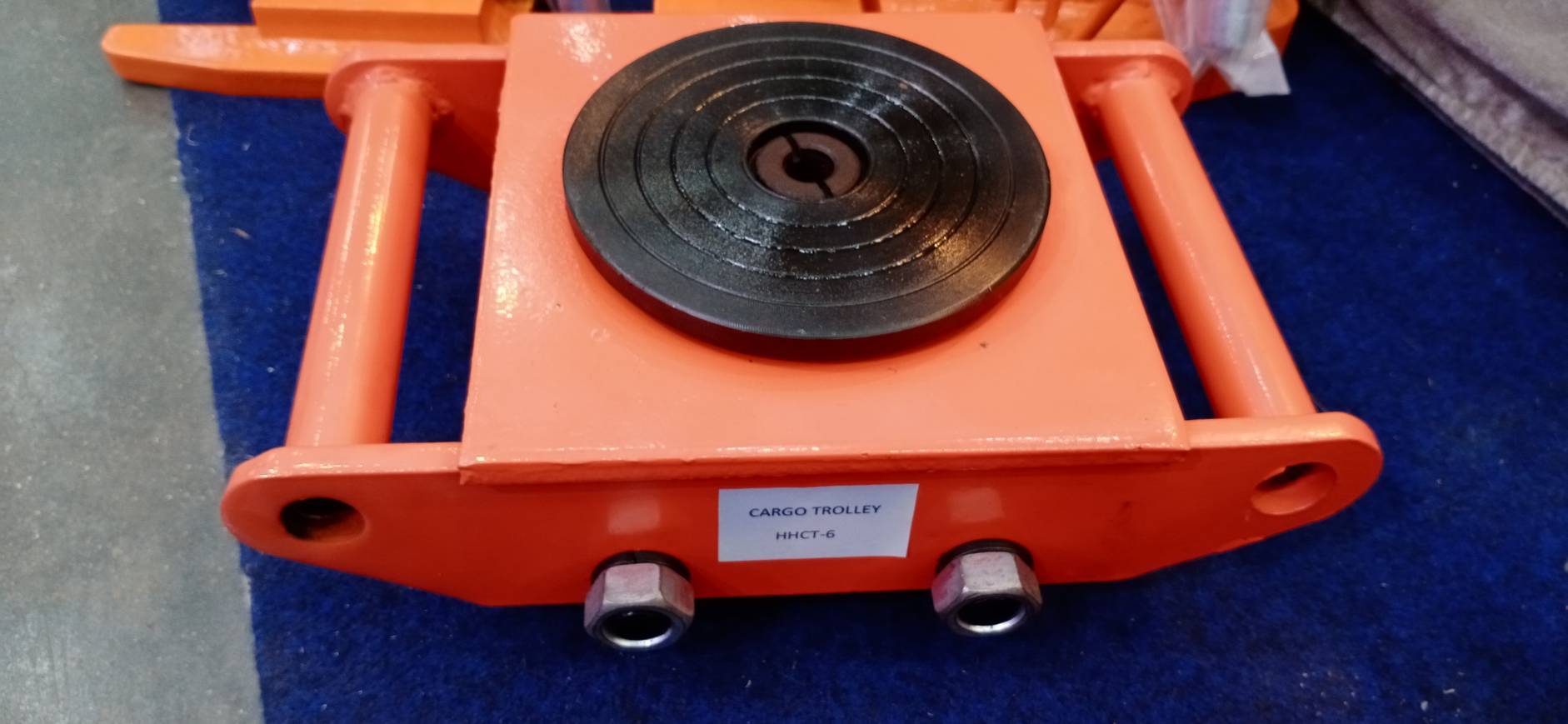 เต่าลากเครื่องจักรรุ่นล้อ PU ขนาด 3 ตัน