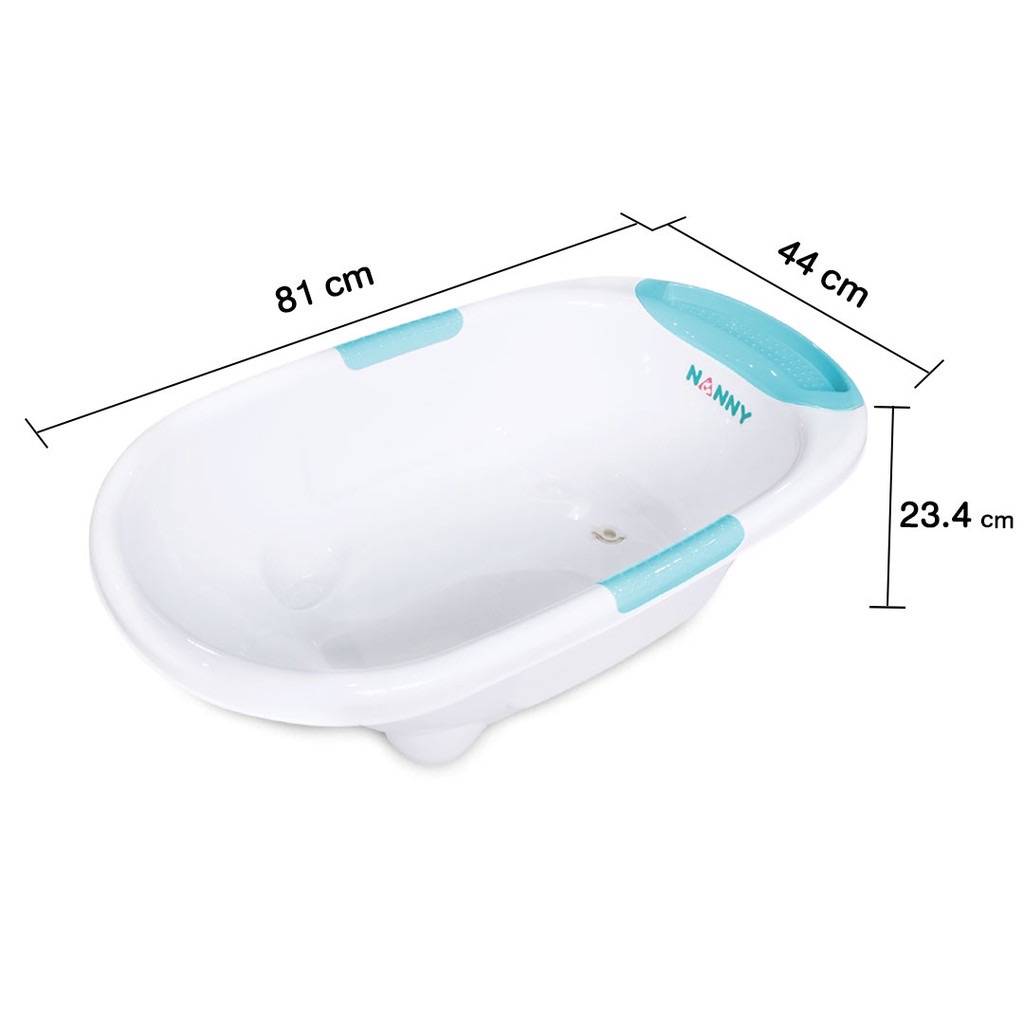 Nanny อ่างอาบน้ำ อ่างอาบน้ำเด็ก กะละมังอาบน้ำเด็ก รุ่น Mojito มีให้เลือก 2 สี