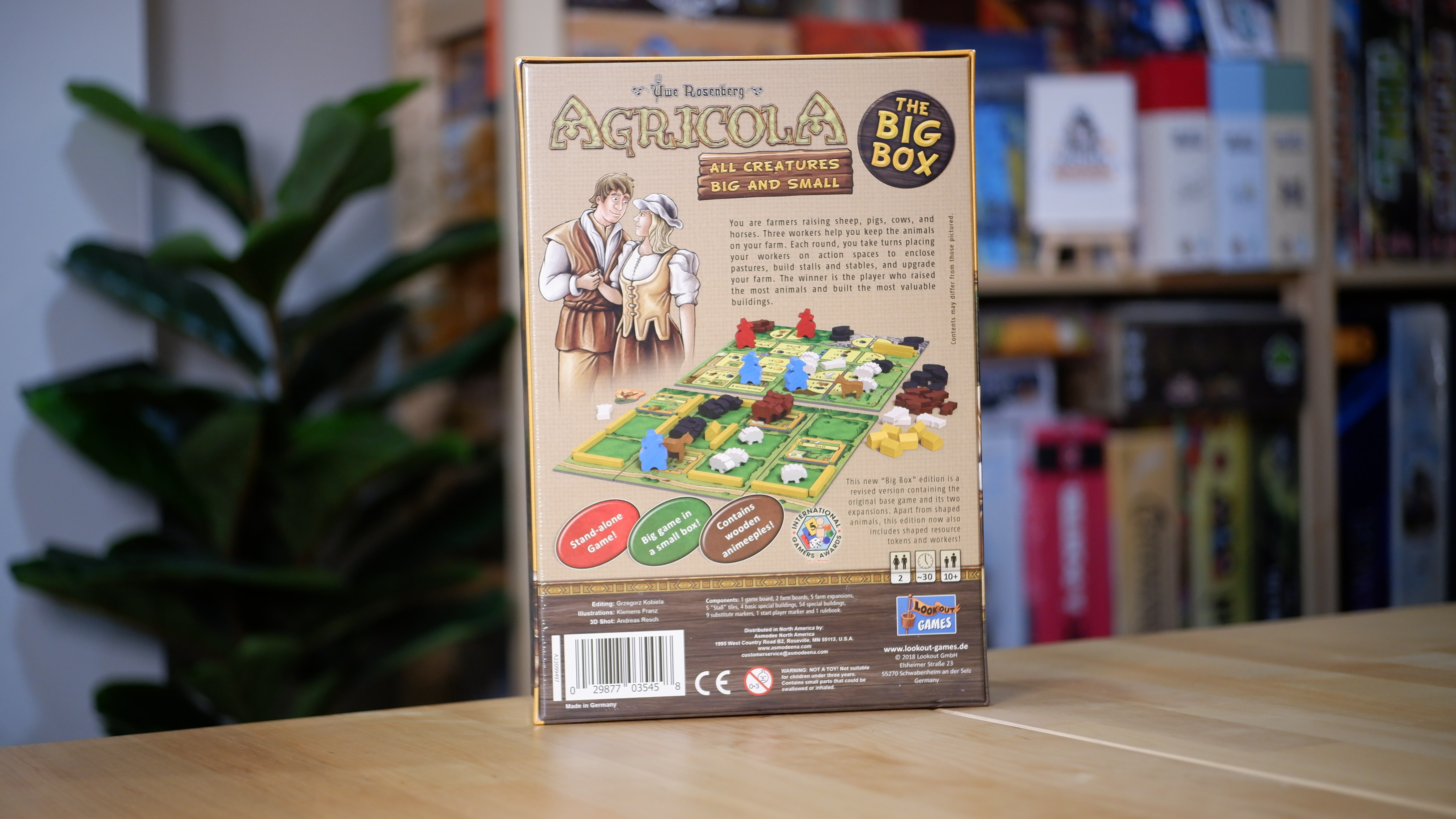 Agricola: All Creatures Big and Small – The Big Box บอร์ดเกมของแท้