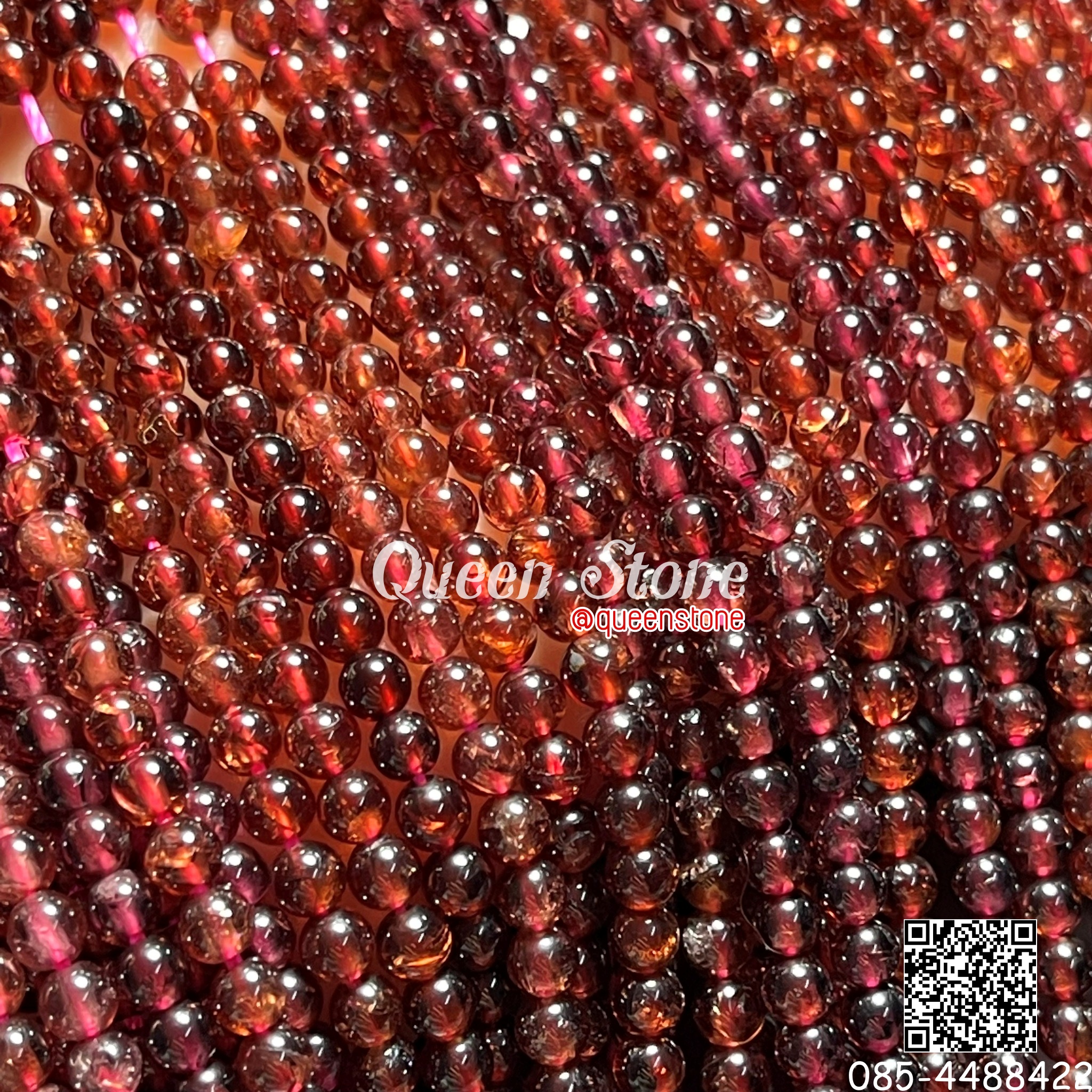 โกเมน 3.5 มิล (Premium) *หินแท้*