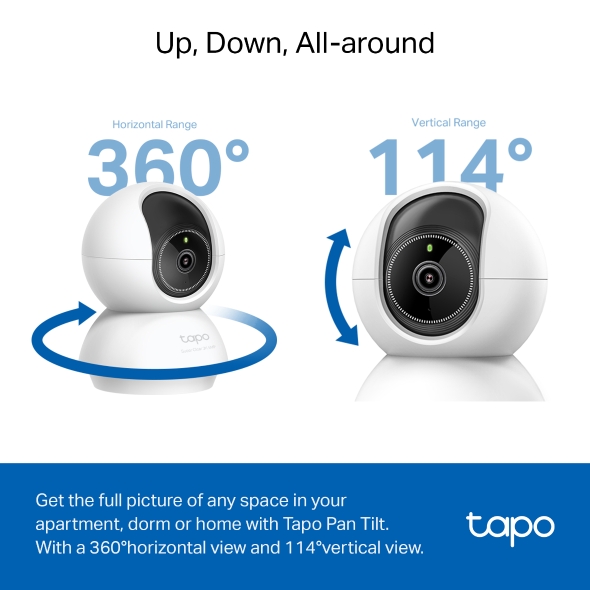 กล้องวงจรปิดไร้สาย TP-Link Tapo C230 Pan/Tilt AI Home Security Wi-Fi Camera