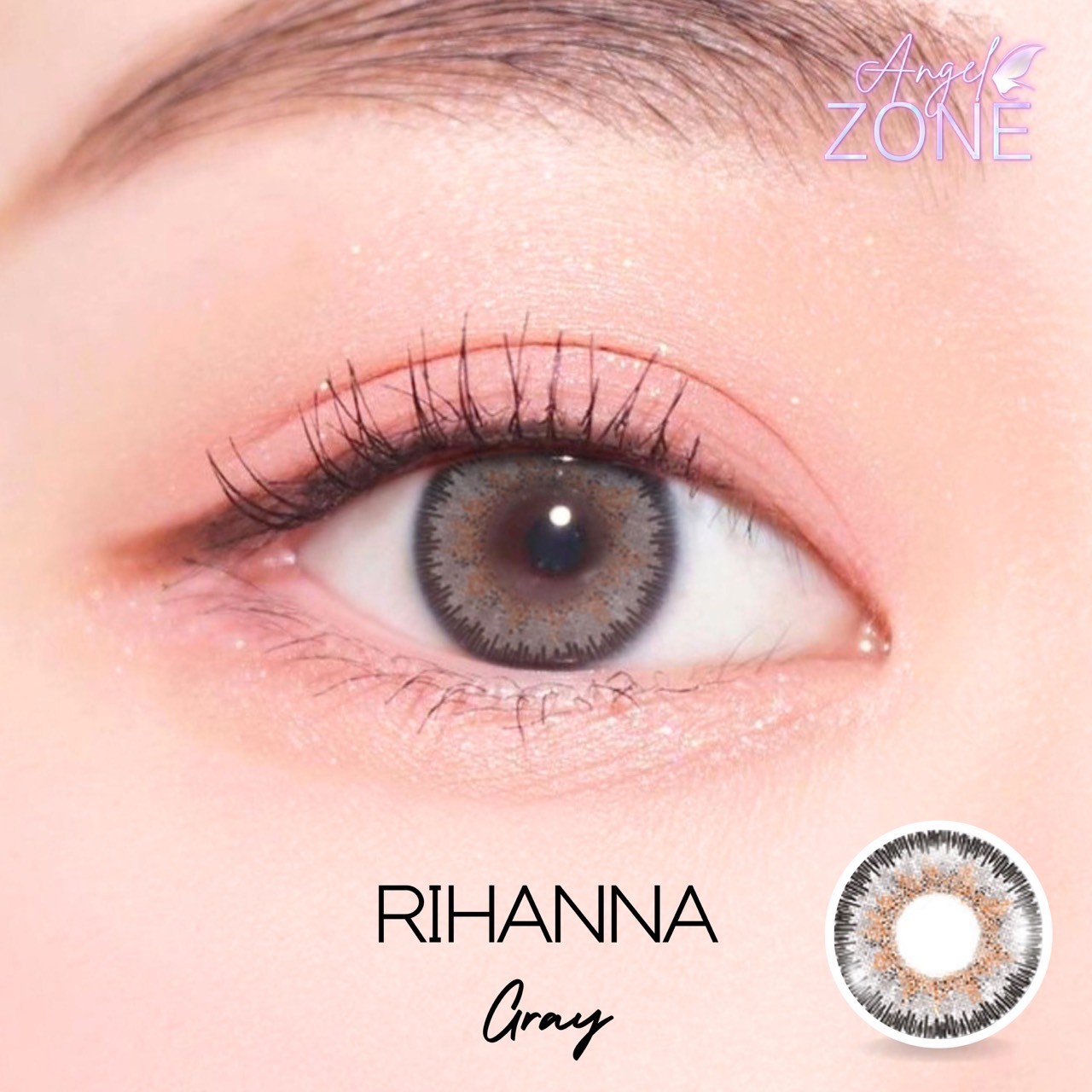 AZ111 รุ่น 14.2 Rihanna Gray Step 1-4 AZ