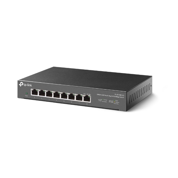 TP-LINK TL-SG108-M2 8-Port 2.5G Desktop Switch รับประกันศูนย์ไทย