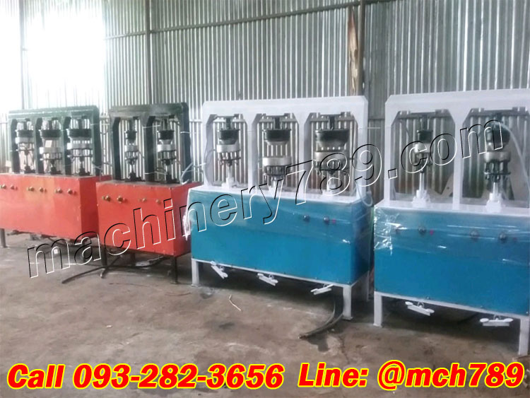 เครื่องอัดกาบหมากกึ่งอัตโนมัติ รุ่น MC-02 เครื่องขึ้นรูปจานกาบหมาก เครื่องทำจานกาบหมาก Semi Automatic Leaf Plate Making Machine