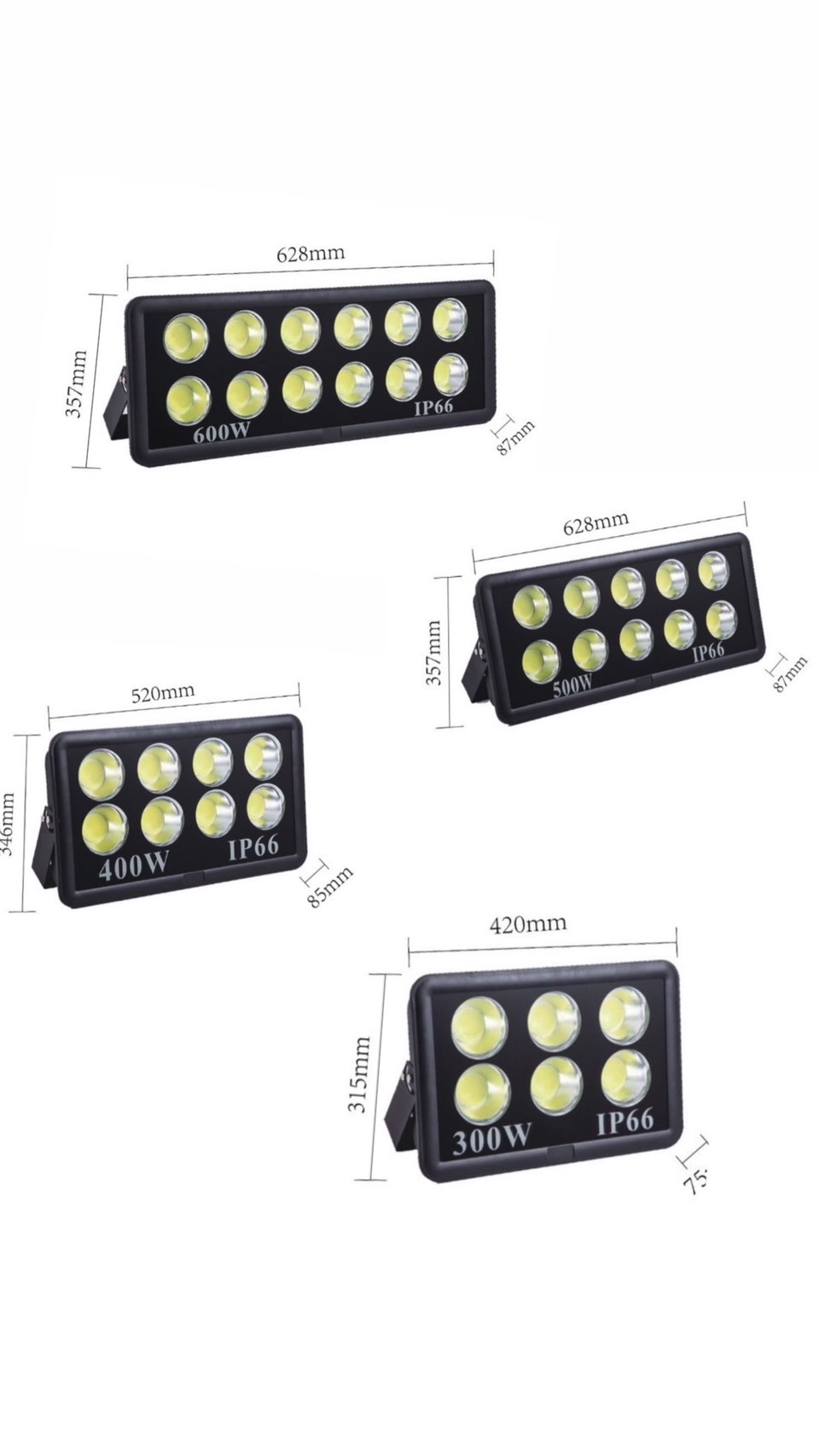 โคมไฟสปอร์ตไลท์สนามกีฬา, โคมไฟสปอร์ตไลท์โรงงาน,โคมไฟสปอร์ตไลท์โกดัง จำนวน 1 โคม