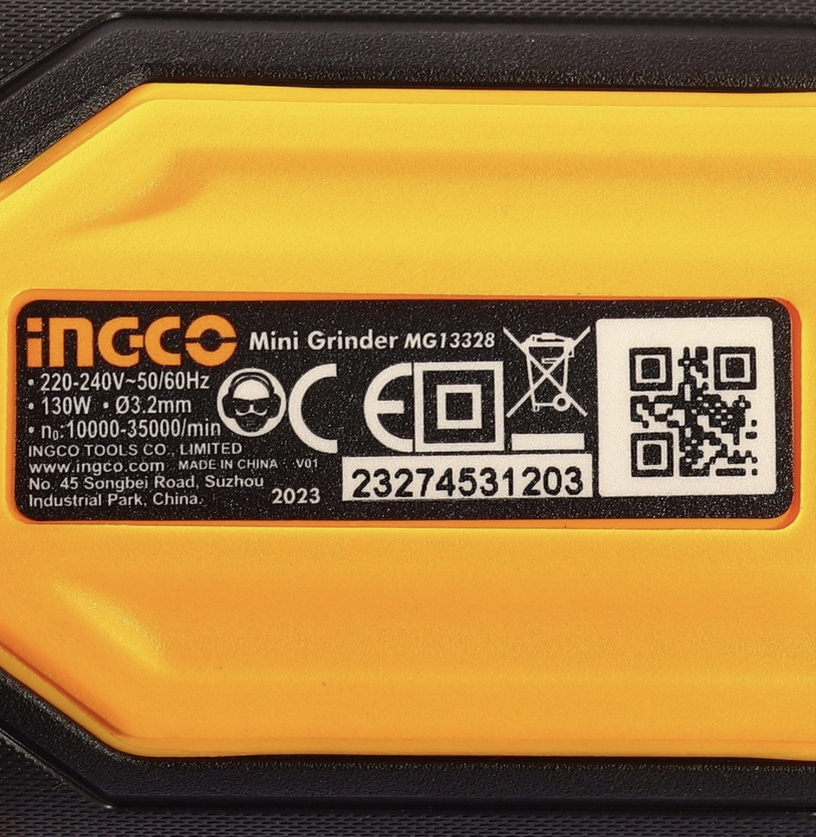 INGCO เครื่องเจียรแกนมินิ 130วัตต์ พร้อมอุปกรณ์ 109 ชิ้น รุ่น MG13328