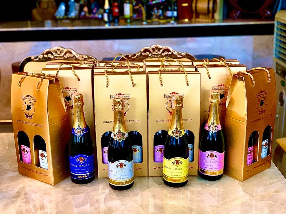 สปาร์คกลิ้งไวน์ ฉลากเหลือง