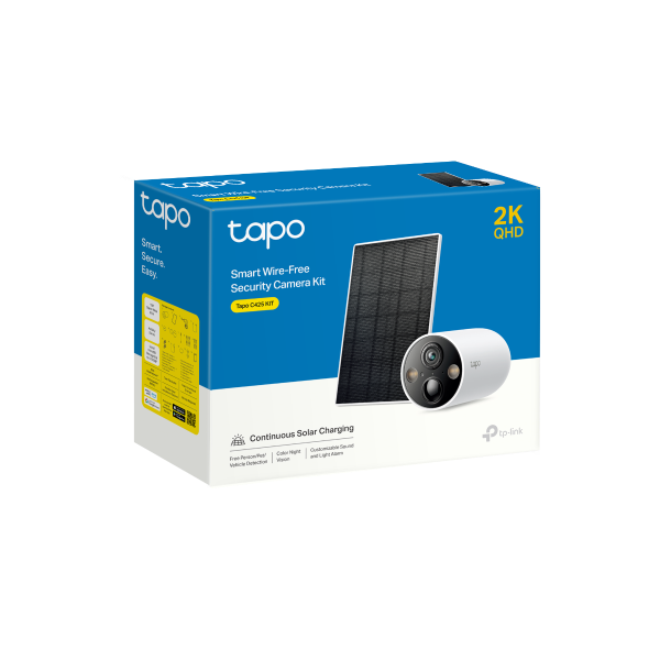 กล้องวงจรปิด TP-Link Tapo C425-KIT Solar-Powered Security Camera Kit