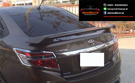 สปอยเลอร์ ยกมีไฟ v.1 Vios 2013