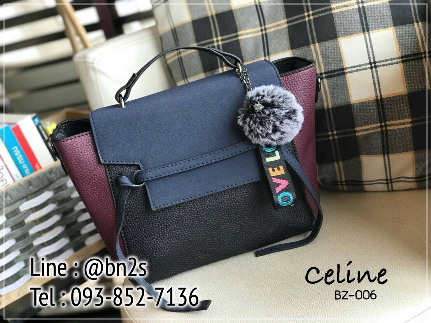 กระเป๋าหูหิ้ว ซีลีน ไสตล์ รุ่น Micro Belt 8 นิ้ว