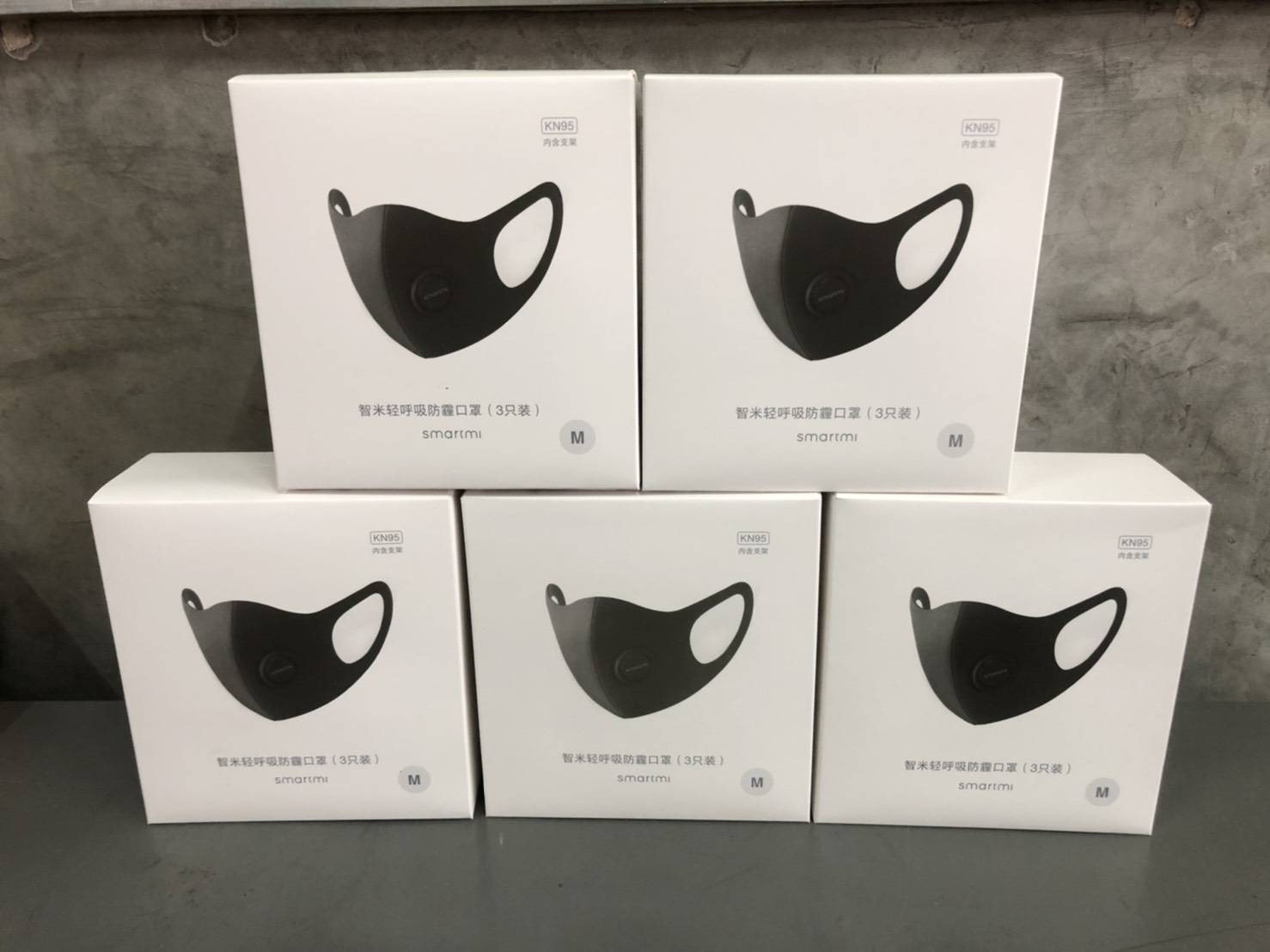 หน้ากาก Mi Anti-pollution mask M (กล่อง3ชิ้น) ประกันศูนย์ไทย