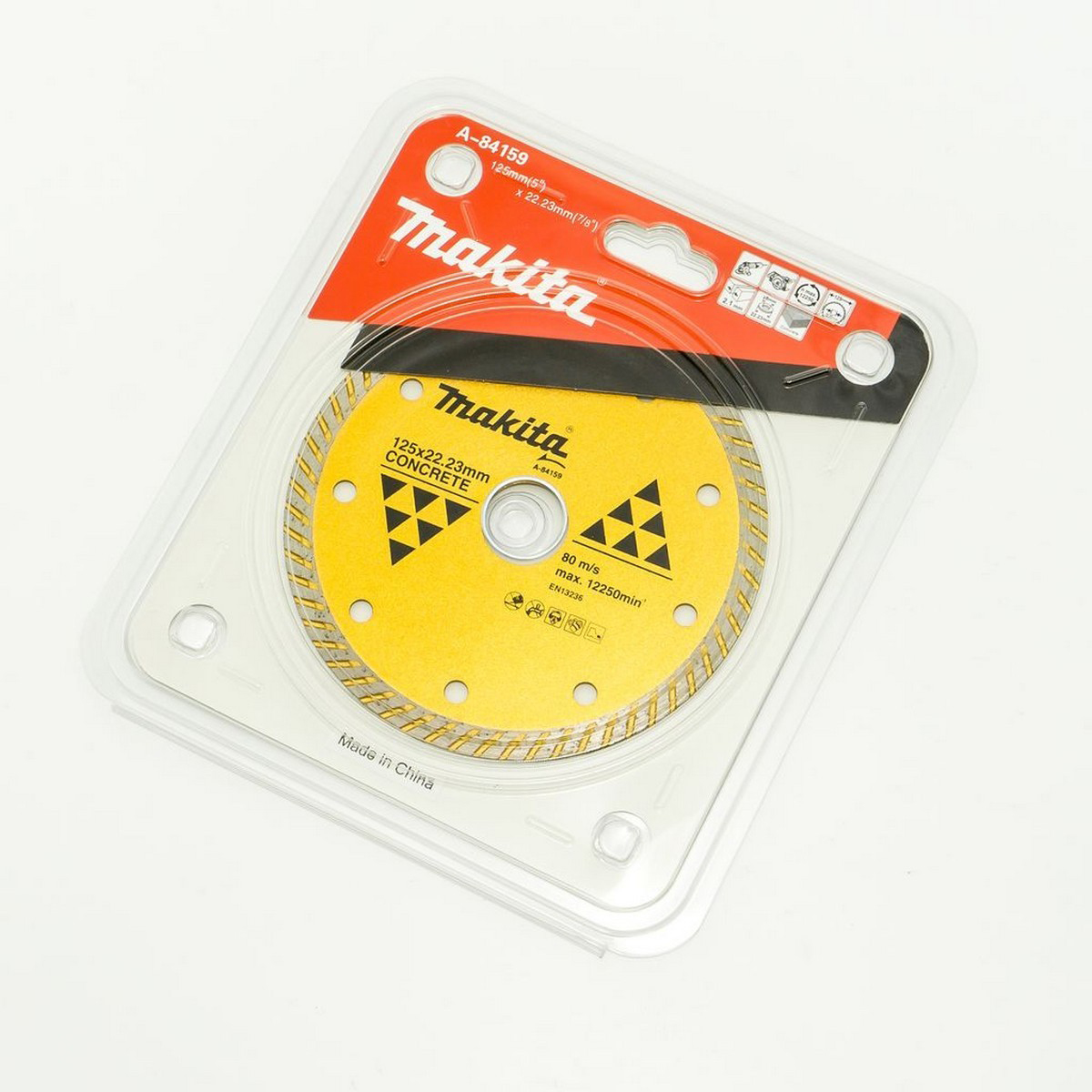 MAKITA A-84159 ใบตัดเพชร 5นิ้ว(125x22.23mm (7/8นิ้ว) ตัดกระเบื้อง คอนกรีตหินอ่อน