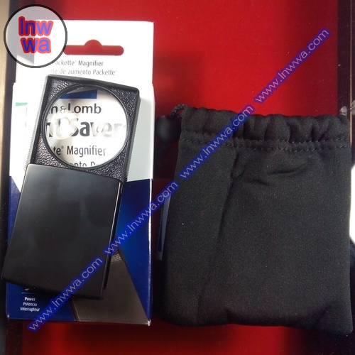 แว่นขยายพกพา Bausch & Lomb Packette Magnifier 81-31-33