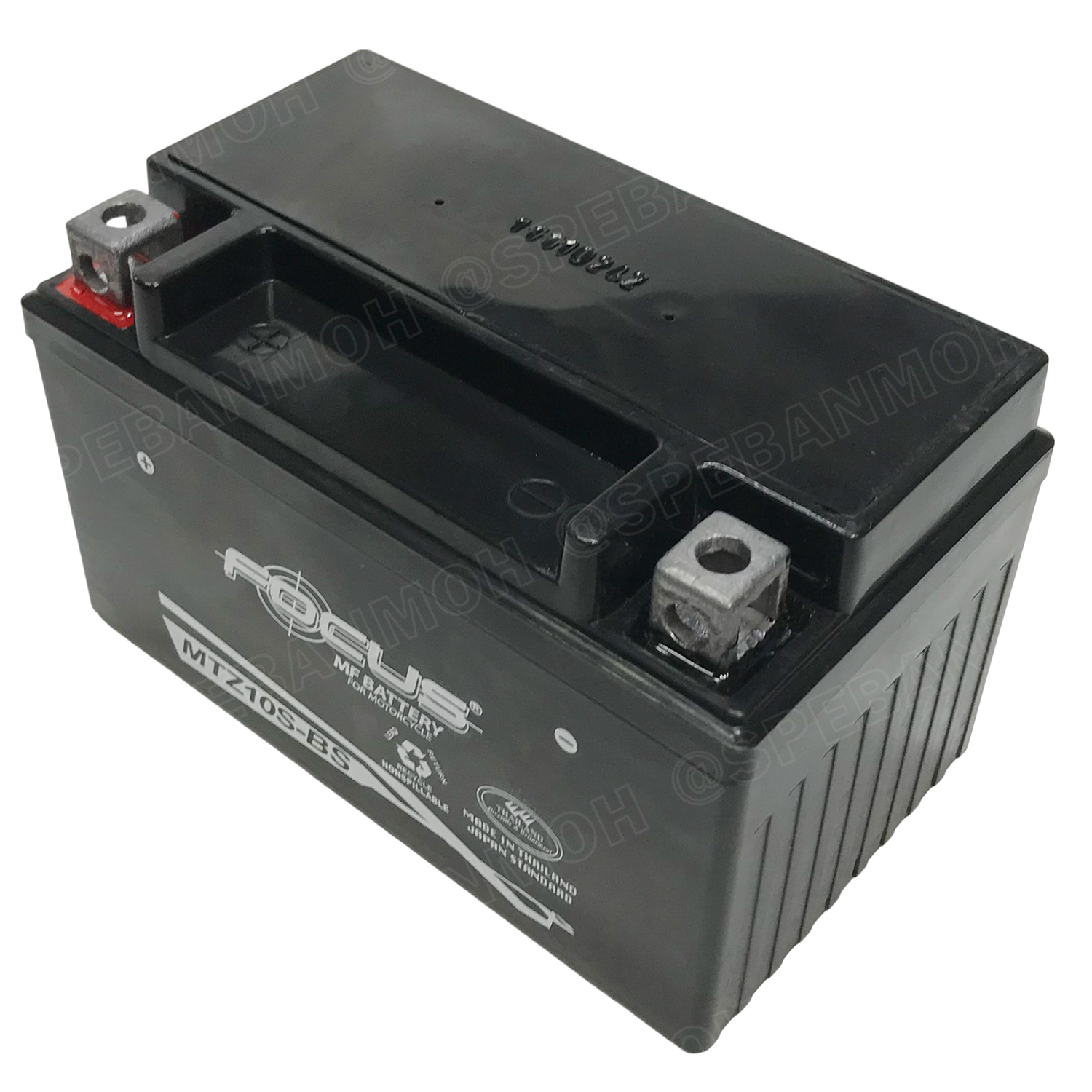 [ 1 ลูก ] MTZ10-V-BS MTZ Battery 12V 10A Focus โฟกัส แบตเตอรี่แห้ง สำหรับมอเตอร์ไซต์ 12V 10.0A แบต UPS ไฟฉุกเฉิน แบตเตอรี่มอเตอร์ไซค์ แบตมอไซต์ MF BATTERY FOR MOTORCYCLE แบตUPS Valve Regulated Lead Acid Battery แบตเตอรี่ชนิดแห้ง