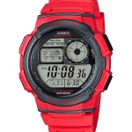 CASIO NORMAL รุ่น AE-1000W-4AV สีแดง สินค้าของเเท้ รับประกัน 1 ปี