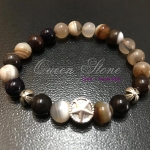 อาเกตสีดำ 8 มิล