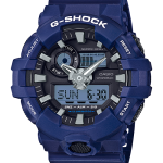 CASIO G-SHOCK รุ่น GA-700-2ADR สีน้ำเงิน สินค้าของเเท้ รับประกันศูนย์ CMG 1ปี