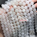 อาเกตขาว 8 มิล *หิน*