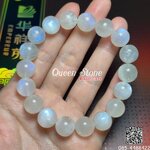 มูนสโตน 10.5 มิล (Top Premium) หินแห่งความรัก ประจำราศีมังกร เมถุน เหลือบสวยทุกเม็ด