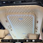 หุ้มหนังหลังคา ลายตาราง ไฟทรงโค้ง