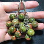 พวงกุญแจยูนาไคต์ (หินถูกหวย)