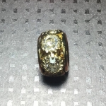 ตัวคั่นเพชรสีทอง 10 มิล