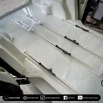 ปูพื้นลามิเนตลายหินอ่อนขาวสะอาดตา