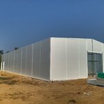 โกดังสำเร็จรูป HW-C 12x22x4m ผนังหลังคาEPSโฟม