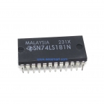 74181 (LS): 4-bit Arithmetic Logic Unit (ALU) which can perform all the possible 16 logic,operations on two variables
