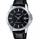 CASIO Standard รุ่น MTP-V004L-1AUDF สีดำ จอดำ มีวันที่ สินค้าของเเท้