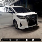 ผ้าม่านรถ Alphard ผ้ากันuv 100%เบอร์02