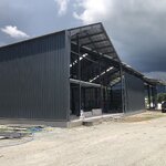 โกดังและสำนักงาน HW-H 12x40x6.50m. สไตล์นอร์ดิก