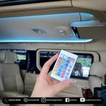 ติดตั้งรางไฟ RGB Hyundai h1