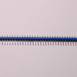 S619 : ก้างปลา 40 ขา สีฟ้า 2.54mm