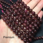 โกเมน 7 มิล (Premium) *หินแท้*