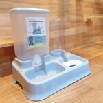 ชุดให้อาหารและน้ำอัตโนมัติ สีฟ้า (รวมส่ง)