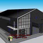 แบบโกดังสำเร็จรูปแจกฟรีแบบ3D ทรงนอร์ดิก