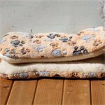 เบาะนอนสัตว์เลี้ยง ไซส์S ลายอุ้งเท้าน้องหมาน่ารัก นุ่มสบาย ให้ความอบอุ่น สำหรับสุนัข แมว (ราคารวมส่ง)